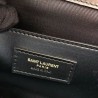 Top YSL Saint Laurent Manhattan Baguette Top Handle Bag Black