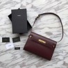 Cheap YSL Saint Laurent Manhattan Baguette Top Handle Bag Brown