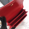 Top YSL Saint Laurent Medium Sunset Bag Smooth Leather Red