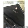 7 Star Saint Laurent Satchel Medium Monogram in Black Matelasse Leather Y221260