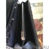 7 Star Saint Laurent Satchel Medium Monogram in Black Matelasse Leather Y221260