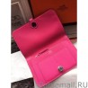 Top Hermes Dogon Wallet In Rose Tyrien Leather