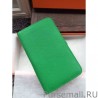 1:1 Mirror Hermes Dogon Wallet In Vert Leather