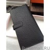 Wholesale Hermes Bearn Wallet In Black Leather