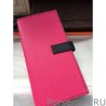 Best Hermes Bicolor Bearn Wallet In Red Epsom Leather