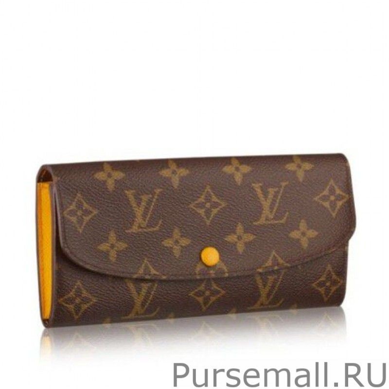 7 Star Monogram Canvas Emilie Wallet M60698