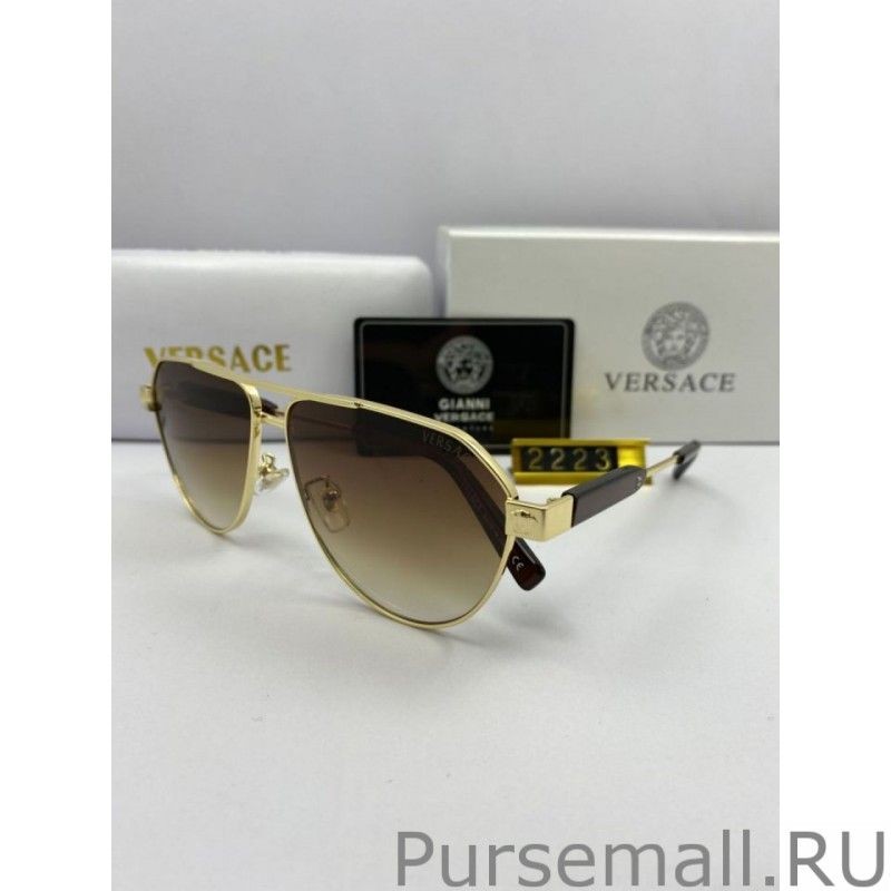 Perfect Versace Sunglass 2223 Silver /Gray