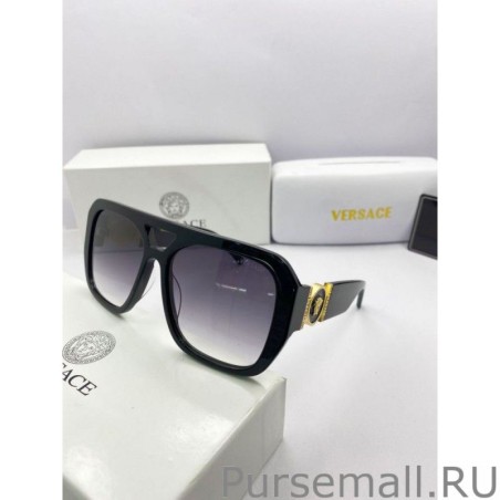 High Versace Sunglass 4457 Black /Gray