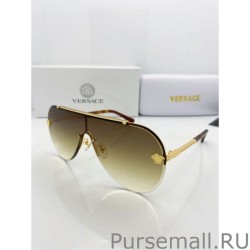 Top Versace Sunglass 4463 Brown