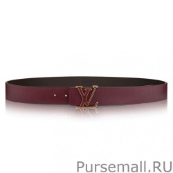 Top LV Initiales Shadow 40MM Belt M6070U