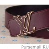 Top LV Initiales Shadow 40MM Belt M6070U