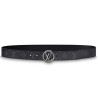 1:1 Mirror Crcle 35mm Belt Monogram Eclipse M9931Q