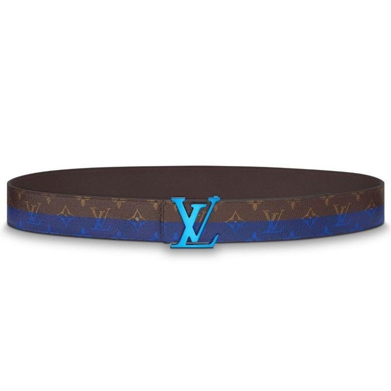 UK Initiales 40mm Belt Monogram Blue MP033S