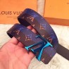 UK Initiales 40mm Belt Monogram Blue MP033S