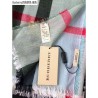 7 Star Lightweight Check Wool Cashmere Scarf Green