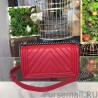 High Le Boy Chevron Bag A67086 Red