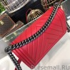 High Le Boy Chevron Bag A67086 Red