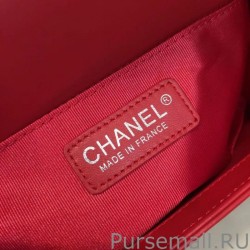 High Le Boy Chevron Bag A67086 Red