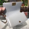 AAA+ Medium Boy Flap Handbag A67086 Beige Boyish Chain