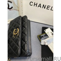 1:1 Mirror 19 WOC Bag AP1794 Black