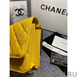 Top Quality 19 WOC Bag Yellow