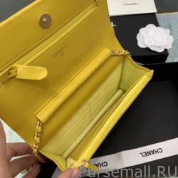 Replica Chain Infinity Clutch With Chain Woc AP0732 Yellow