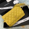 Replica Chain Infinity Clutch With Chain Woc AP0732 Yellow