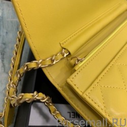 Replica Chain Infinity Clutch With Chain Woc AP0732 Yellow