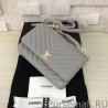 Top Quality Classic Flap Charms Wallet Woc A33814 Gray