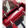 Designer Dior Lady Dior Bag Red