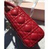 Designer Dior Lady Dior Bag Red