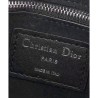 Luxury Christian Dior Lady Dior supple bag in calfskin leather Black