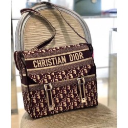 Wholesale Christian Dior Oblique Diorcamp Messenger Bag M1291 Red