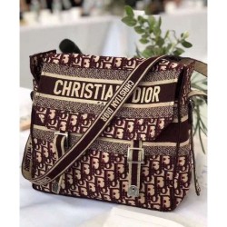 Wholesale Christian Dior Oblique Diorcamp Messenger Bag M1291 Red