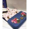 AAA+ GG Marmont Denim Mini Bag 446744 Blue