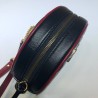 Perfect GG Marmont Mini Round Shoulder Bag 550154 Black