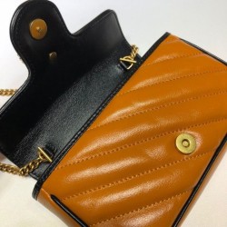 Perfect GG Marmont Super Mini Bag 574969 Orange