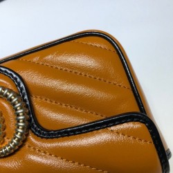 Perfect GG Marmont Super Mini Bag 574969 Orange