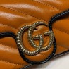 Perfect GG Marmont Super Mini Bag 574969 Orange