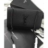 Luxury YSL Classic Medium KATE Monogram SAINT LAURENT Satchel Black