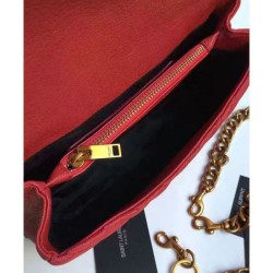 Replicas YSL Classic Medium Monogram Saint Lauren College Bag Red