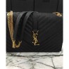 Cheap YSL Large Monogram Satchel Black