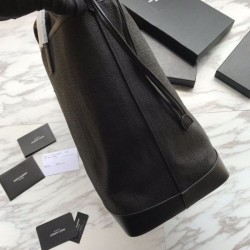 Copy YSL Saint Lauren Shopping Tote Bags Black