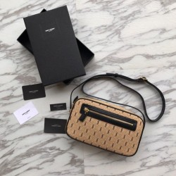 Designer YSL Saint Laurent All Over Camera Monogram Bag