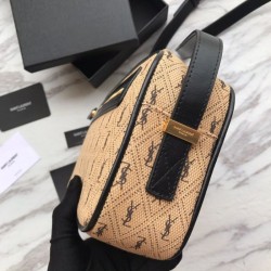 Designer YSL Saint Laurent All Over Camera Monogram Bag