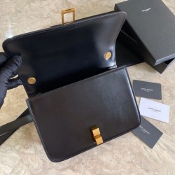 AAA+ YSL Saint Laurent Carre Satchel Monogram Bag Black