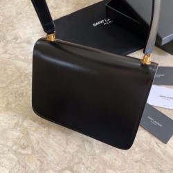 AAA+ YSL Saint Laurent Carre Satchel Monogram Bag Black