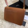 Replica YSL Saint Laurent Carre Satchel Monogram Bag Brown