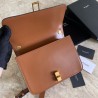 Replica YSL Saint Laurent Carre Satchel Monogram Bag Brown