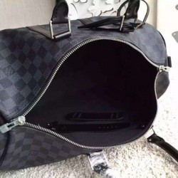 High Quality Keepall Bandouliere 45 Damier Graphite N41418